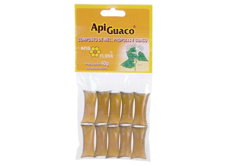 APIGUACO® – Mel com Própolis e Guaco Sachê 40g