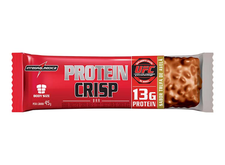 Protein Crisp Bar Trufa Avelã – Integral médica