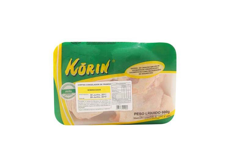 Sobrecoxas De Frango Orgânico Congelado 600g – Korin