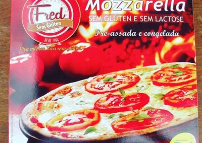 PIZZA DE MOZZARELA DO FRED SEM GLÚTEN SEM LACTOSE 330G