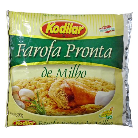 Farofa Pronta de Milho 500g