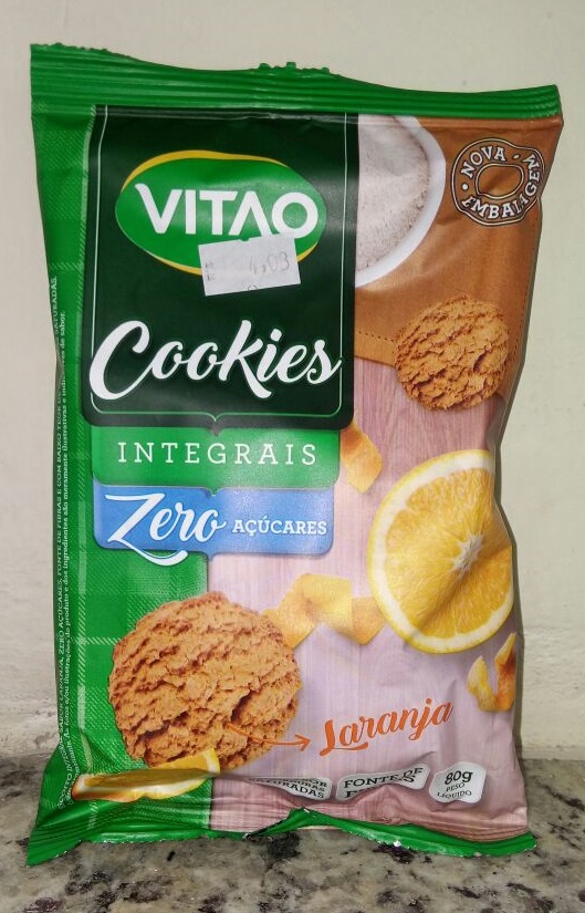 Cookies Integrais Diet Laranja 150g