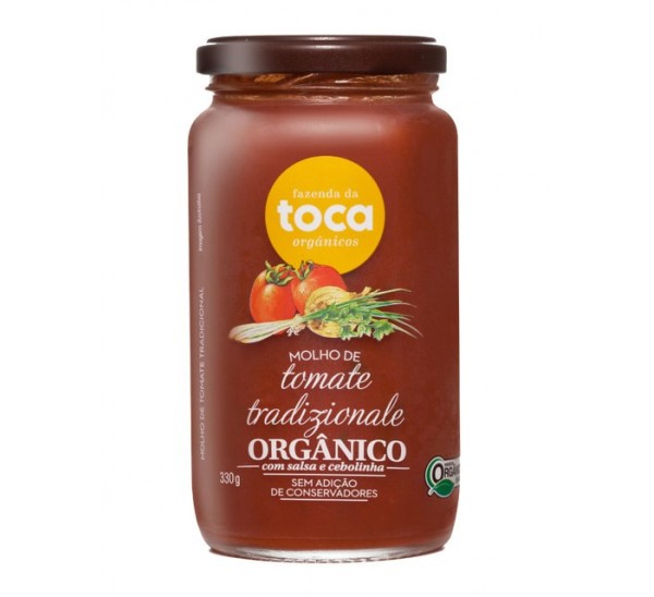 Molho de tomate tradizionale orgânico 330g