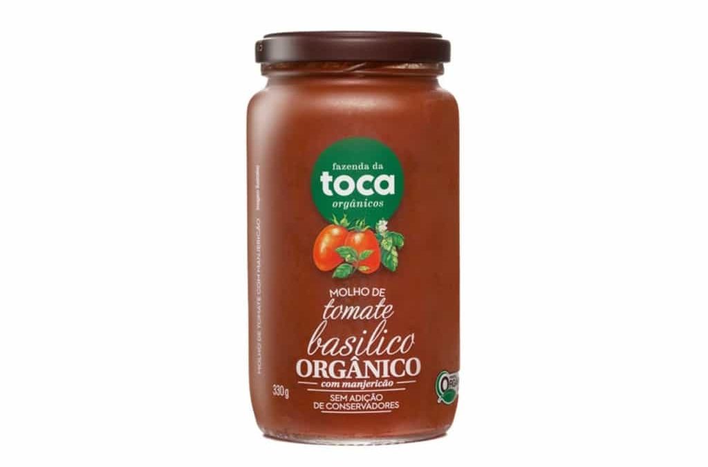 Molho de tomate basílico orgânico 330g