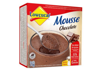 Mousse Lowçucar Chocolate – 25g