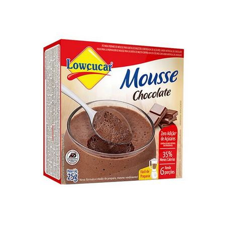 Mousse Lowçucar Chocolate – 25g
