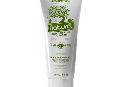 Shampoo Natural Suavetex com Óleos de Coco e Argan 237ml