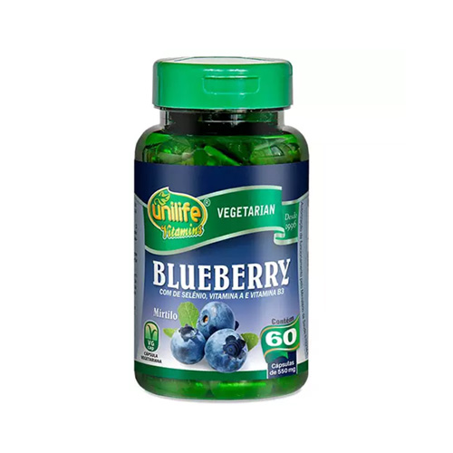 Blueberry Unilife 60 cápsulas