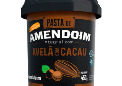 Pasta de Amendoim com Cacau e Avelã 450g Mandubim