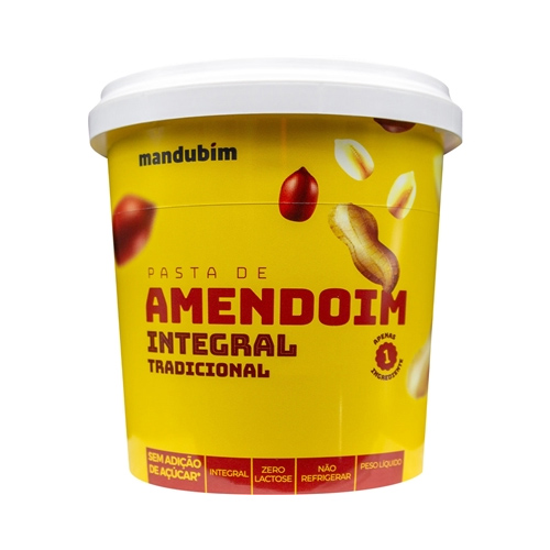 Pasta de Amendoim Integral 1kg Mandubim