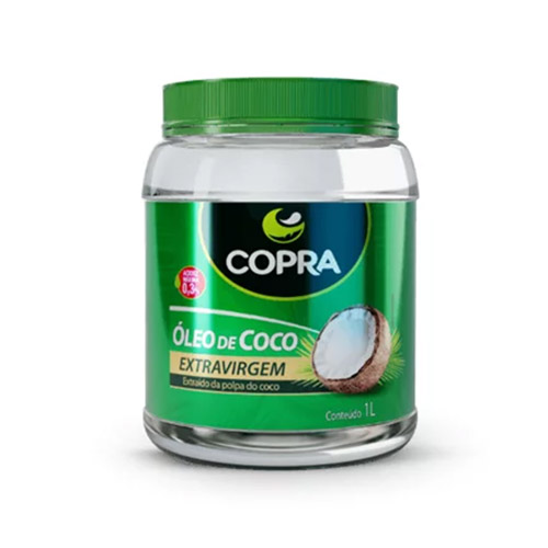 Óleo de Coco Extravirgem Copra 1L (1 Litro)