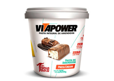 Vitapower Pasta de Amendoim Prestígio Press Cream – 1,005kg