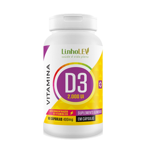 Vitamina D3 400mg – 60 cápsulas